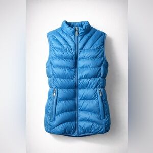 JP brand - Bright Blue Quilted Puffer Vest L